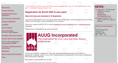 Desktop Screenshot of classic.auug.org.au